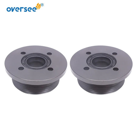 End Cap with Seals 6H1-43821 For Yamaha Outboard Motor Tilt Trim 2T 4T 60 70 75 85 90HP 6H1-43821-11 Boat Parts Top Real E...