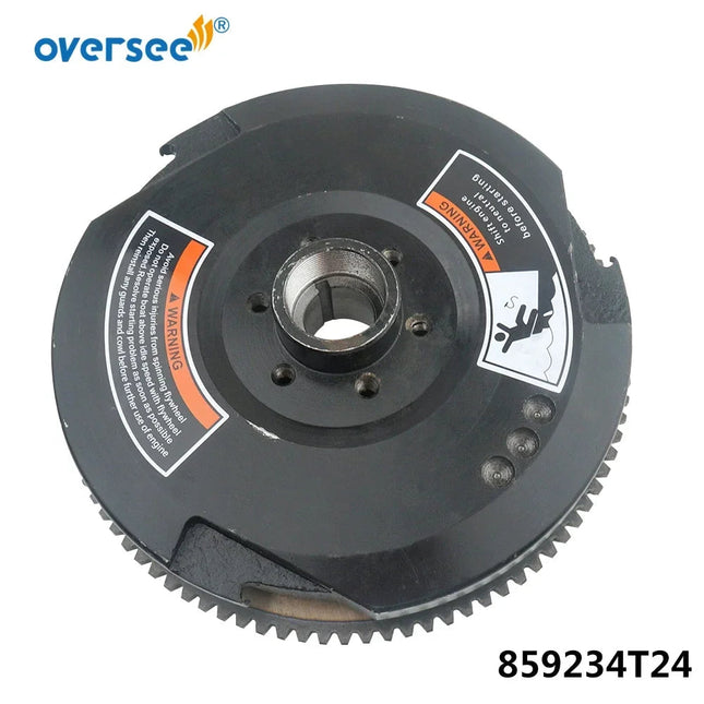 859234T24 Flywheel For Mercury Outboard Motor 50HP 55HP 60HP 3 Cylinder 92 Teeth 261-859234T24