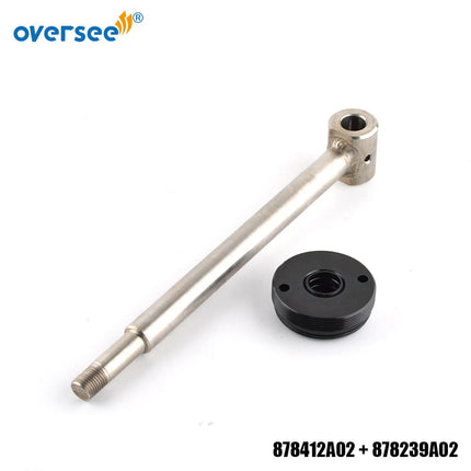 878412A02 Piston Sub Rod with End Cap 878239A02 For Mercury 200-250HP DFI Outboard Engine