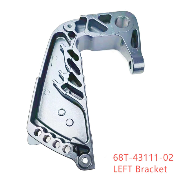 68T-43111-02-4D Right Bracket Clamp For Yamaha Outboard Motor 4T F8C; F6A;68R 69F 68T Series Engines Parsun HDX 68T-43111