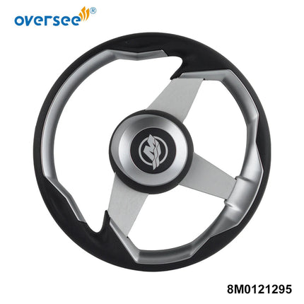 8M0121295 Steering Wheel 13.8 IN for Mercury Outboard Engine Boat Handle (Original)