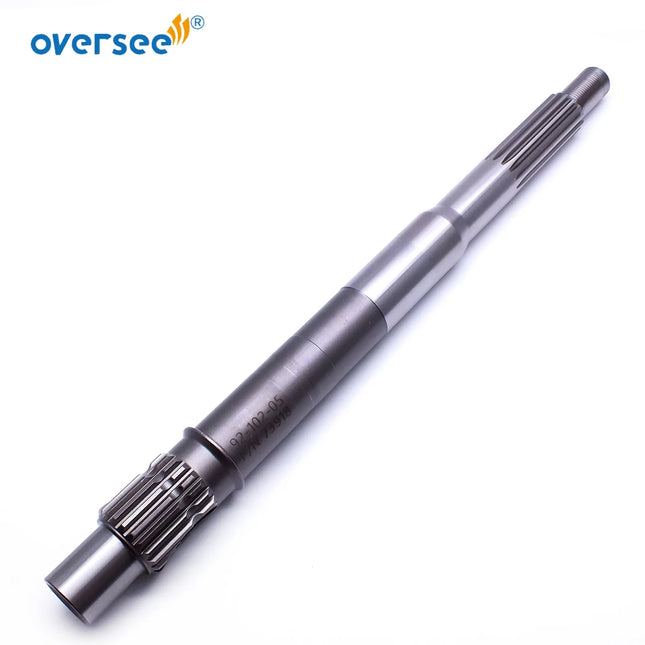 8M0140445 Propeller Shaft For Mercury MerCruiser 40-125 HP 4 Stroke 1994-2010 Outboard Motor 44-850308 Prop Shaft