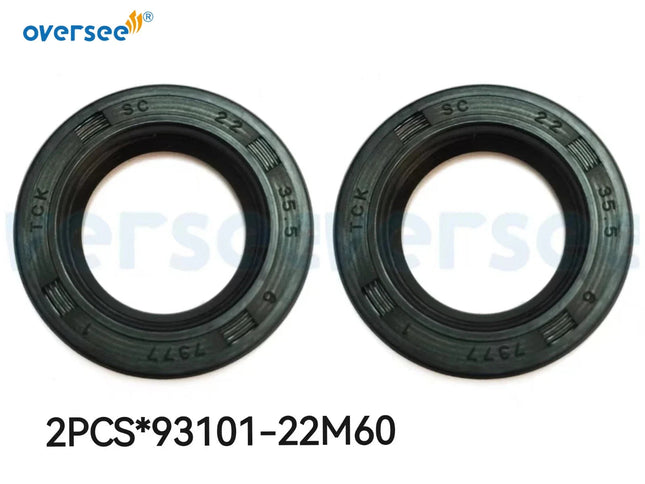 93101-22M60 Oil Seal Replaces For Yamaha Outboard Motor Parsun Hidea etc 25HP 30HP 40HP Outboard Engine