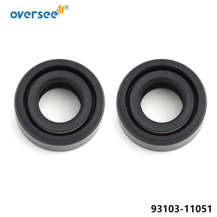 93103-11051 Oil Seal SW-Type for Yamaha Outboard Motor 2HP 11x21x7mm 2pcs