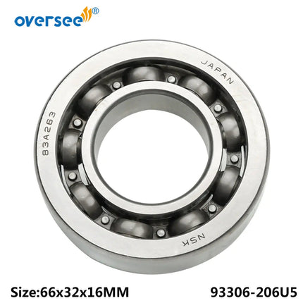 93306-206U5-00 Bearing Replacement For Yamaha 85HP 90HP Outboard Engine