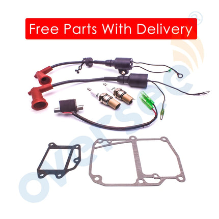 63V-W0090-03-1S Power Head Assy For Yamaha Outboard Motor 2T 9.9HP 15HP 63V-W0090 Seapro, HDX, Parsun