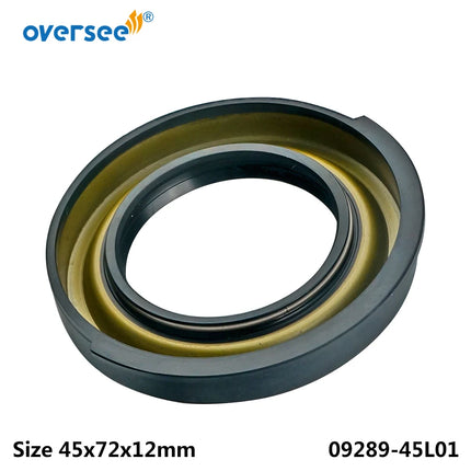 09289-45L01 Oil Seal For Suzuki Outboard Motor 2T 40HP Crankshaft use Size 45x72x12mm; 09289-45L01-00