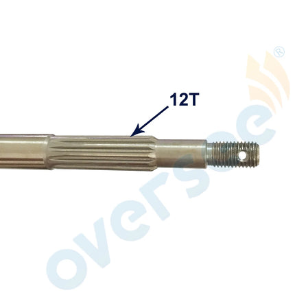 Oversee 3V1-64211 3B2-64211 Propeller Shaft For NISSIAN MERCURY 8HP 9.8HP Outboard Engine Boat Motor Aftermarket Parts