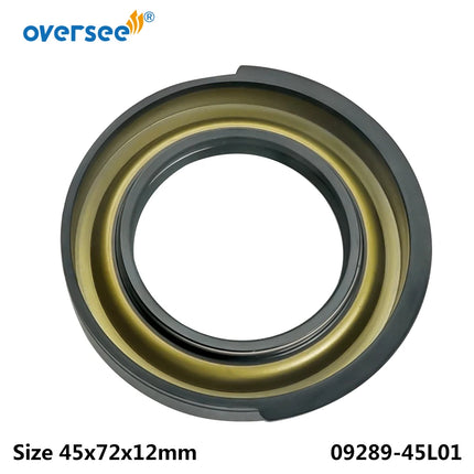 09289-45L01 Oil Seal For Suzuki Outboard Motor 2T 40HP Crankshaft use Size 45x72x12mm; 09289-45L01-00