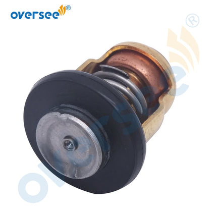 50 Degree Outboard Motor Thermostat 6E5-12411-01 and Gasket Replaces 676-12414-A0 Set for Yamaha Boat Engine