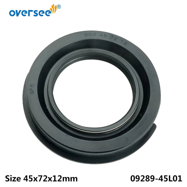 09289-45L01 Oil Seal For Suzuki Outboard Motor 2T 40HP Crankshaft use Size 45x72x12mm; 09289-45L01-00