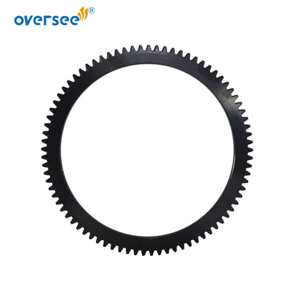 66M-85550 Flywheel Crown Gear Ring For YAMAHA Outboard Motor 4T F9.9 F13.5 F15; 66M-85550-10; Parsun PAF15-07070100W 172-208mm
