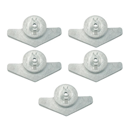 6pcs 6E8-45251 Anode For Yamaha Outboard Motor 9.9 15HP 2 Stroke & 4 Stroke; 683-45251-00; 6E8-45251-02