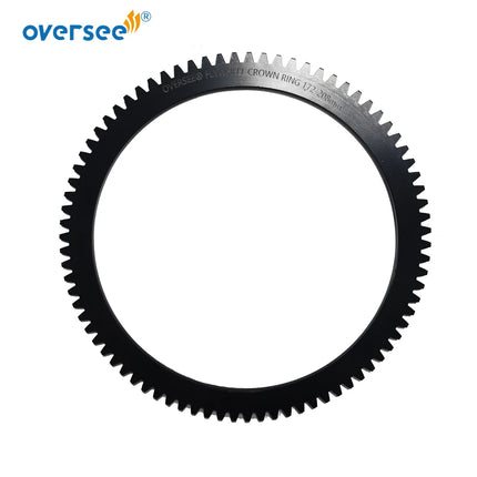 66M-85550 Flywheel Crown Gear Ring For YAMAHA Outboard Motor 4T F9.9 F13.5 F15; 66M-85550-10; Parsun PAF15-07070100W 172-208mm