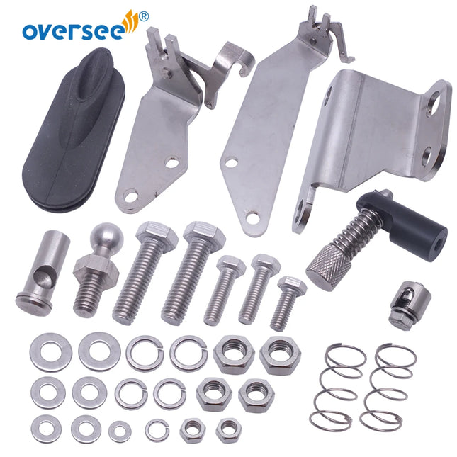 398-83880 Remote Control Fitting Kit For Tohatsu Outboard Motor 9.9HP 15HP 18HP 398-83880-1; 398838801M