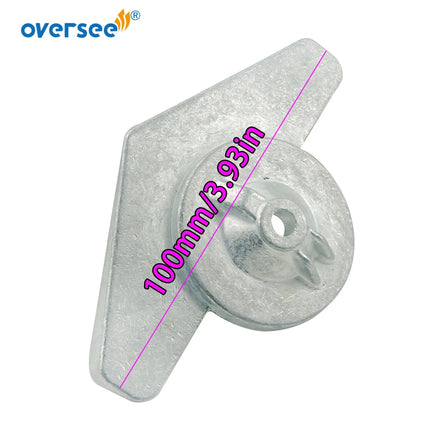 6pcs 6E8-45251 Anode For Yamaha Outboard Motor 9.9 15HP 2 Stroke & 4 Stroke; 683-45251-00; 6E8-45251-02