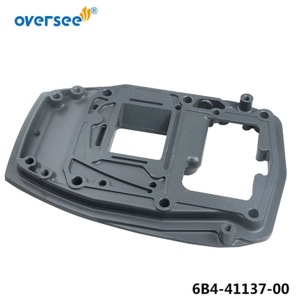 6B4-41137 Exhaust Guide Manifold Plate For Yamaha Outboard Motor 2T 15D 9.9HP 15HP ;6B4-41137-00 15B CA