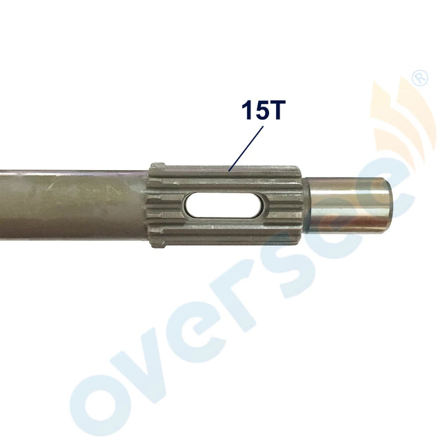 Oversee 3V1-64211 3B2-64211 Propeller Shaft For NISSIAN MERCURY 8HP 9.8HP Outboard Engine Boat Motor Aftermarket Parts