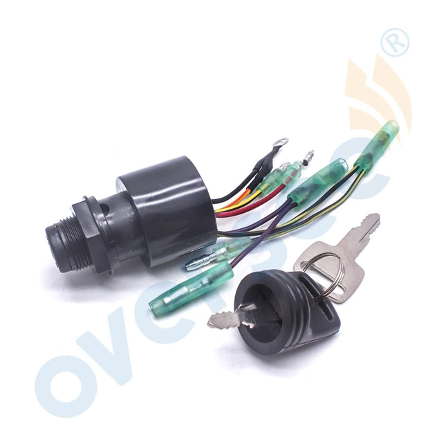 87-17009A5 Ignition Key Switch For Mercury 3 Position Magneto Off-Run-Start Mercurial Outboard Motors Boat