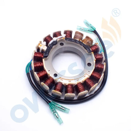6AH-85510-00 Outboard Stator Assembly For Yamaha Motor F20-05000200 TJ6114 F20 Outboard Motor 6AH-85510