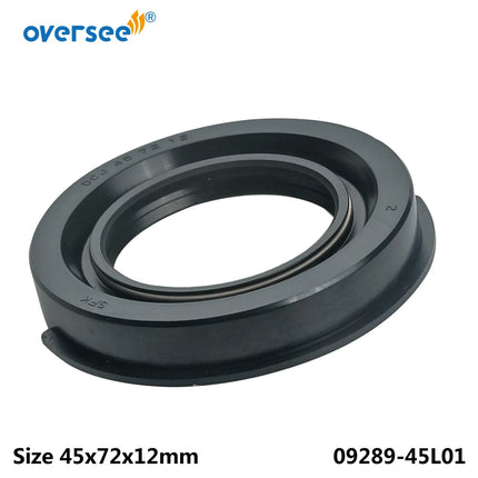 09289-45L01 Oil Seal For Suzuki Outboard Motor 2T 40HP Crankshaft use Size 45x72x12mm; 09289-45L01-00