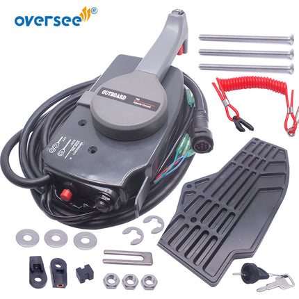 OVERSEE 703 Side Mount Remote Control 703-48207-22-00 For Yamaha Outboard Engine 10Pin 703-48207