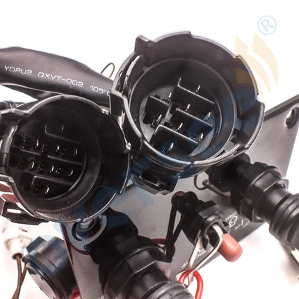 37100-96J14 Dual Ignition Key Switch Panel For Suzuki DF100A 115A Marine Outboard Motor