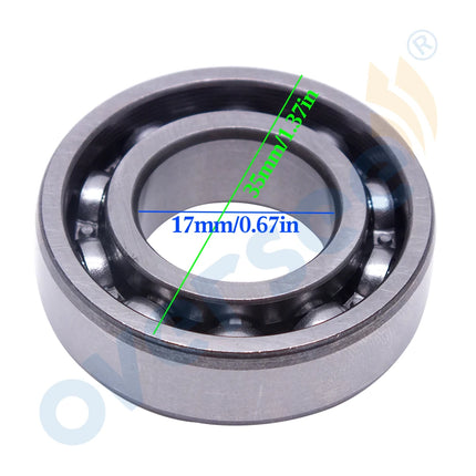 93316-003Y0 Ball Bearing For Yamaha Outboard Motor 2HP 2.5HP 6003JP