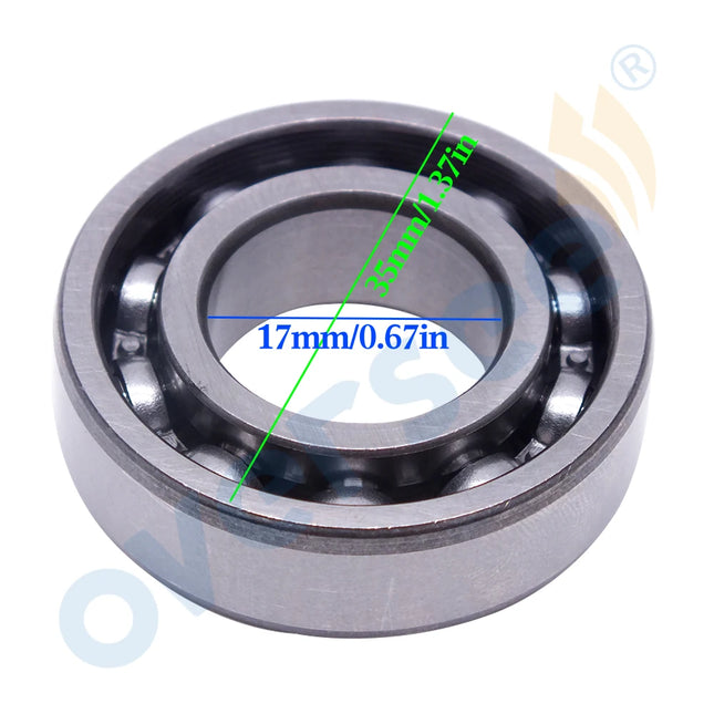 93316-003Y0 Ball Bearing For Yamaha Outboard Motor 2HP 2.5HP 6003JP
