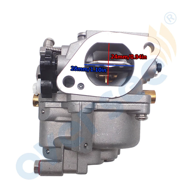 68T-14301 Carburetor For Yamaha 4T 8HP 9.9HP Outboard Motor F8M F9.9M 68T-14301-11 68T-14301-20
