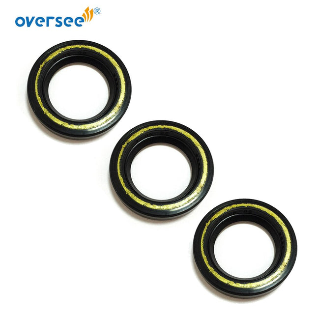 Supervisar 93101-17054 sello de aceite tipo S para Motor fueraborda Yamaha Parsun Hidea 8HP 9.9HP 15HP 3 uds 