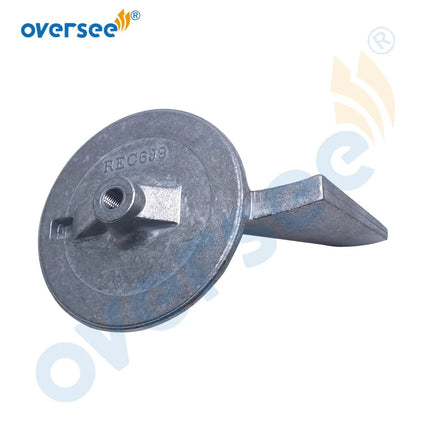 OVERSEE 6J9-45371-01 Trim Tab For Yamaha 2 Stroke Outboard Engine 115HP 150HP 175HP