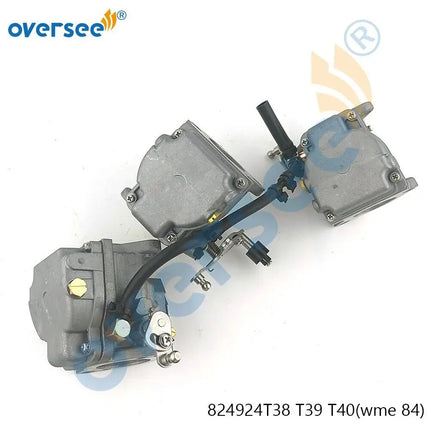 824924T38 T39 T40 Carburetor Assy Set For Mercury 65-75HP Outboard Engine WME 84 Series