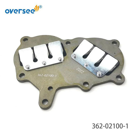 Reed Valve Assembly 362-02100-1 with Gaskets For Tohatsu Nissan M9.9 M15 M18 / NS9.9 NS15 NS18 Outboard Engine 36202-1001M