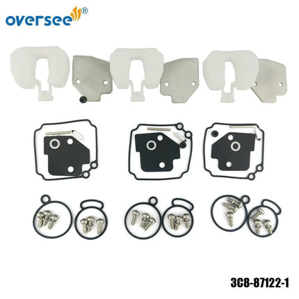 3C8-87122-1 Carburetor Repair Kit For Tohatsu M40 50HP 2T Outboard Engine 3pcs/set