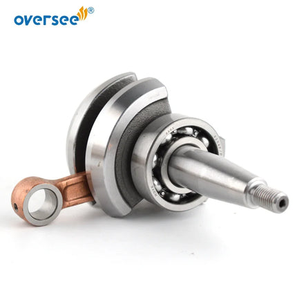 6E3-11400-00 Crankshaft with Piston Set For Yamaha 2 Stroke 5HP Outboard Engine
