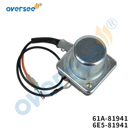 6E5-81941 61A-81941 Starter Solenoid Relay for Yamaha 115-250HP Outboard Engine 6E5-81941-11-00 61A-81941-00-00