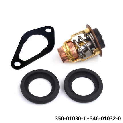 350-01030-1 Outboard Thermostat with Gasket 346-01032-0 for Nissan Tohatsu M15D2 M18E2 M8B M9.8B M9.9D2