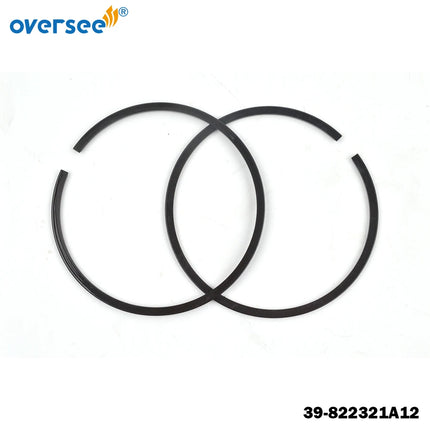 39-822321A12 Piston Ring STD For Mercury Mercruiser 2T 75-200HP Outboard Engine 18-3982 39-824905A12 39-822321A8 9-54225
