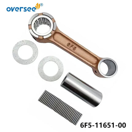 6F5-11651-00 Connecting Rod Kit for Yamaha Parsun 36HP 40HP Outboard Engine 40F 40G Model