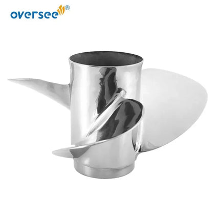 63V-45943-10-SS Propeller For Yamaha  9.9hp 15hp Stainless Steel Marine Propeller (3X9-1/4"X11"-J) Outboard Engine
