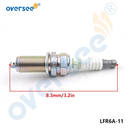 LFR6A-11 NGK (3672) Standard Spark Plug Sparkplug Quicksilver 881284Q, 1-Pack