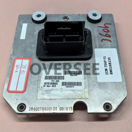 OEM 8M0168130 ECM for Mercury 75HP F75 4T Outboard Engine Used Original Parts