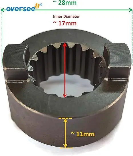 301-64215-1 Clutch Dog Gear For Tohatsu Parsun Outboard 5HP T5.8HP Engine T5-03000403 301-64215