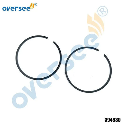 2PCS 394930 Piston Ring Set 3.5'' For Evinrude Johnson BRP 85-300HP Outboard