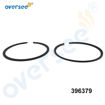 0396379 Oversize Piston Ring Set +050 for Evinrude, Johnson 25-35HP Outboard Engine 396379 385809