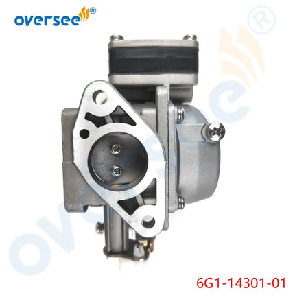 6N0 Carburetor 6G1-14301-01 for Yamaha 6HP 8HP 2 Stroke Outboard Engine 6G1-14301-10 6N0-14301-20 -00 6N0-14301-10