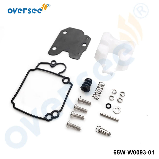 Carburetor Repair Kit 65W-W0093-01 02 67C-W0093-00 01 for Yamaha F25 F30 F40 Boat Motor 25hp 30hp 40hp
