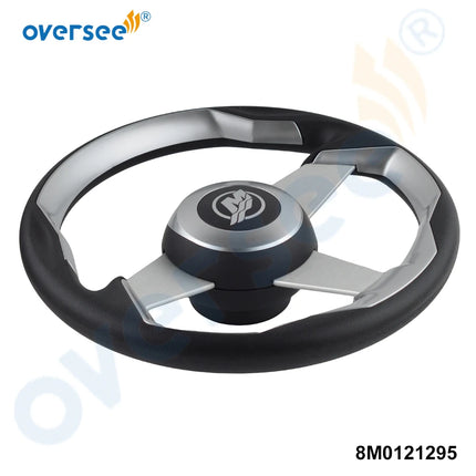 8M0121295 Steering Wheel 13.8 IN for Mercury Outboard Engine Boat Handle (Original)