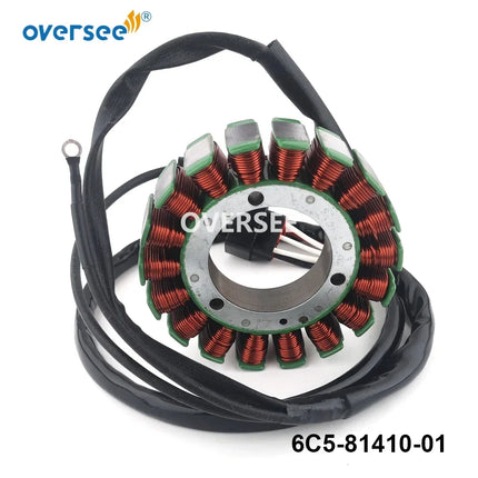 6C5-81410 Stator For Yamaha 50HP 60HP 70HP 6C6 Outboard Engine (2005-2017) 6C5-81410-00-00